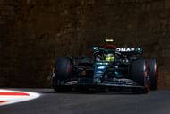 Lewis Hamilton in the Mercedes W14